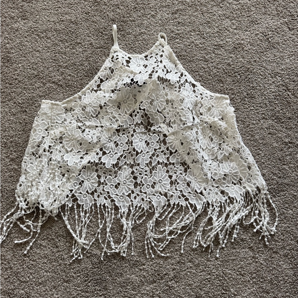 It’s Pink White Blouse Size Large